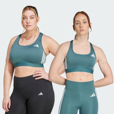 Top Deportivo de soporte medio Powerreact Train con las 3 Franjas