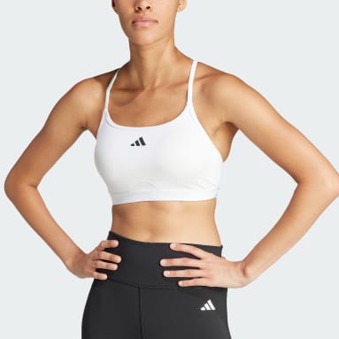 Brassière de sport - maintien léger marron Adidas Performance