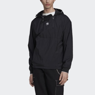 Cortavientos adidas Rekive Negro Hombre Originals