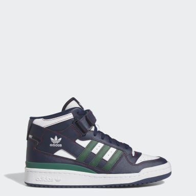 Männer Originals Forum Mid Schuh Blau