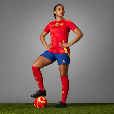 Camiseta primera equipación España 2024 Authentic (Mujer) Rojo Mujer Fútbol