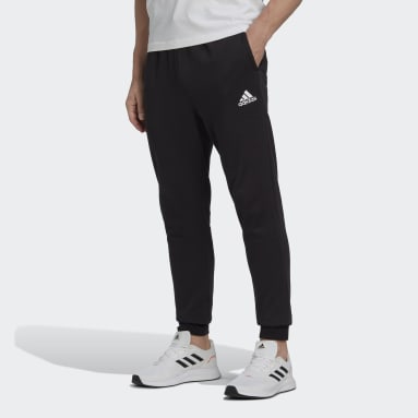 Mænd Sportswear Sort Essentials Fleece Regular Tapered bukser