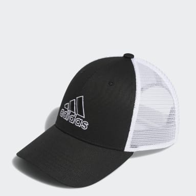 Men's Training Black Structured Mesh Snapback Hat
