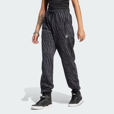 Dames Originals Allover Zebra Animal Print Essentials Joggingbroek
