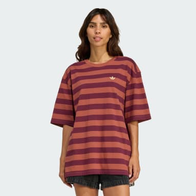 ADIDAS ORIGINALS ATHL DEPT STRIPED SHORTSLEEVE TEE