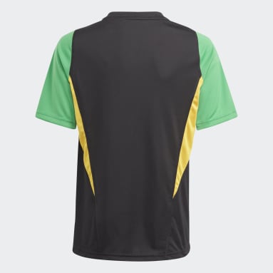 Camiseta entrenamiento Jamaica Tiro 23 Negro Niño Fútbol