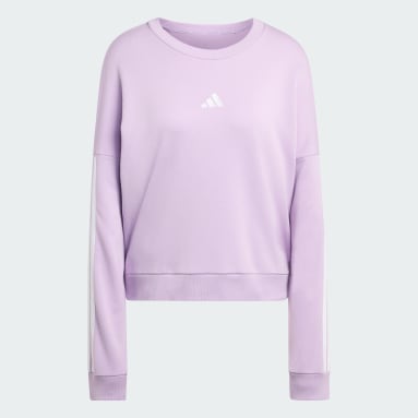 Sudadera Essentials 3 Franjas Tela French Terry