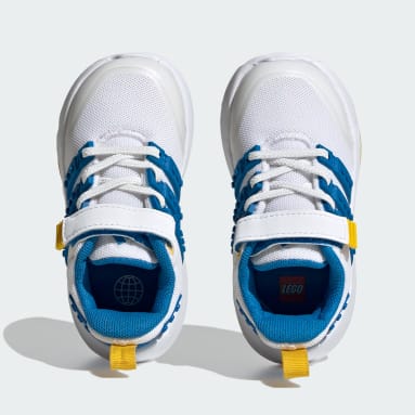 Zapatilla Racer TR21 adidas x LEGO® Elastic Lace and Top Strap Blanco Niño Sportswear