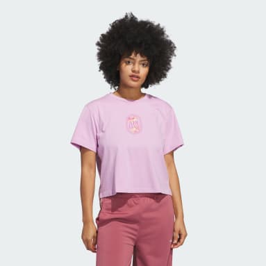 Jet Set Palms Graphic Crop Tee