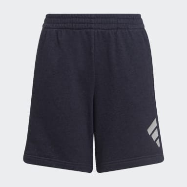 Jungen Sportswear Future Icons 3-Streifen Shorts Blau