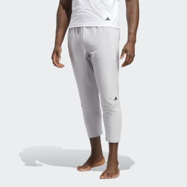 Pantaloni da allenamento Designed for Training Yoga 7/8 Grigio Uomo Yoga