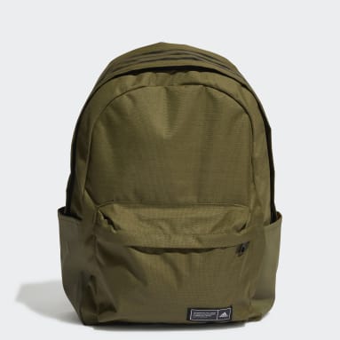 Gym & Training Green Classic 3-Stripes Backpack