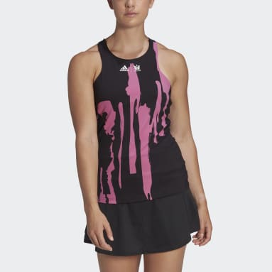 Thebe Magugu Tennis New York Y-Back Tanktopp Svart