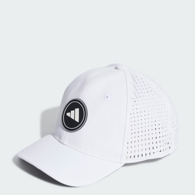 Men's Golf White Hydrophobic Tour Hat