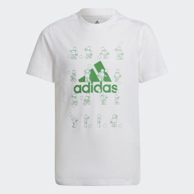 Kids Sportswear White adidas x LEGO® Football Graphic Tee