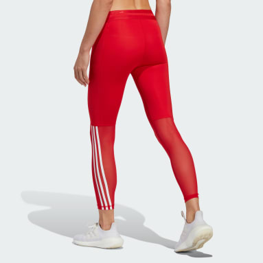 Red Leggings Tights adidas UK