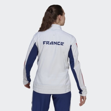 Frauen Running Trainingsjacke Weiß