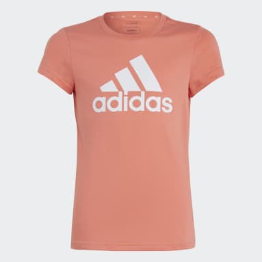 T-shirt en coton Essentials Big Logo Orange Adolescents 8-16 Years Sportswear