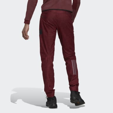 Muži TERREX Burgundy Tepláky Terrex Techrock RAIN.RDY