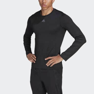 T-shirt à manches longues HIIT Training Noir Hommes Fitness Et Training