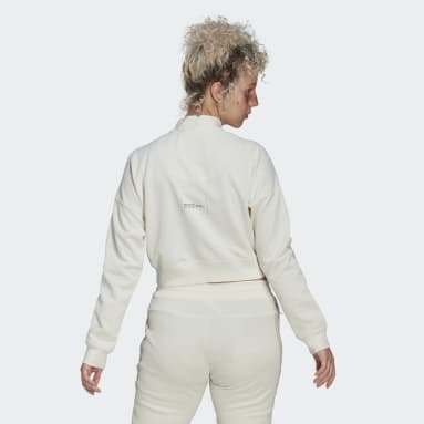 Chamarra Deportiva Corta Blanco Mujer Sportswear