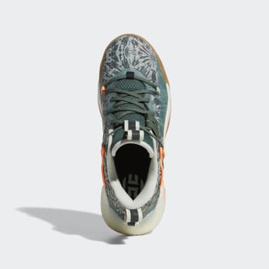 Frauen Basketball Harden Stepback 3 Basketballschuh Grün