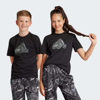 Barn Sportswear Svart Future Icons Graphic T-shirt Barn