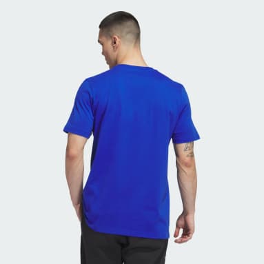 Camiseta Shmoofoil Tear Manga Corta Azul Hombre Originals
