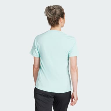 Women Running Turquoise 오운더런 티