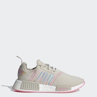 Sapatilhas NMD_R1 Bege Mulher Originals