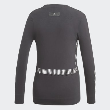 Playera Warp Knit Gris Mujer adidas by Stella McCartney