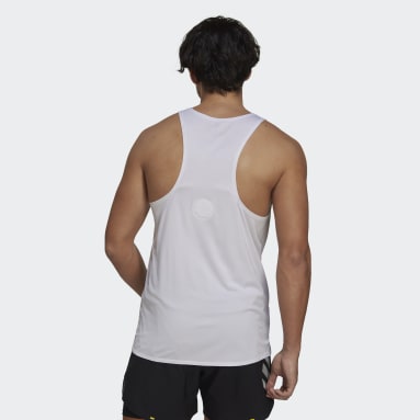 Camiseta sin mangas Made To Be Remade Running Blanco Hombre Running