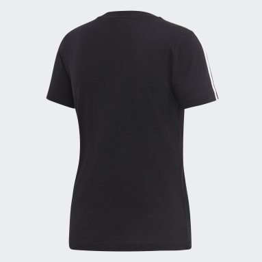 Ženy Sportswear černá Tričko Essentials 3-Stripes
