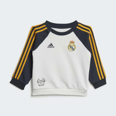 Conjunto Baby Real Madrid Blanco Niño Fútbol