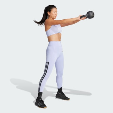 Optime 3-Stripes Full-Length Tights