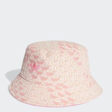 Frauen Originals Quilted Trefoil Stoffhut Rosa
