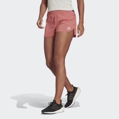 Short de running X-City rouge Femmes Course