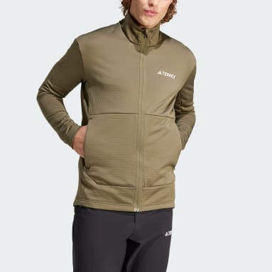 Mænd TERREX Grøn Terrex Multi Light Fleece Full-Zip jakke