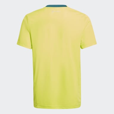 Jungen Sportswear AEROREADY Print T-Shirt Gelb