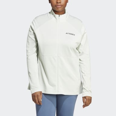 Women TERREX Green Terrex Multi Full-Zip Fleece Jacket (Plus Size)