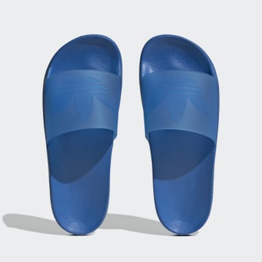 Männer Originals adilette Blau