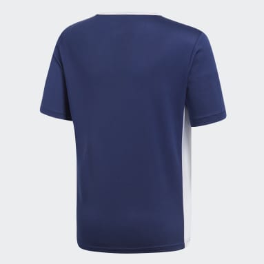 Youth 8-16 Years Soccer Blue Entrada Jersey