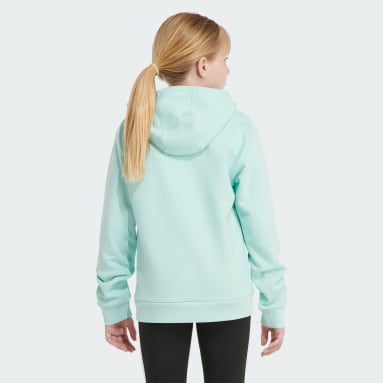 Youth Training Turquoise G ESSENTIAL HOOD PULOVER