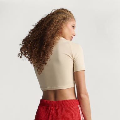 T-SHIRT ADIDAS x FARM RIO GRAPHIC CROPPED