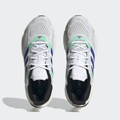 Running White Solarboost 4 Shoes