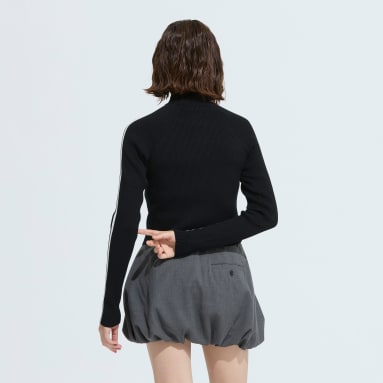 アディカラー スリーストライプス スリム ニット トラックトップ