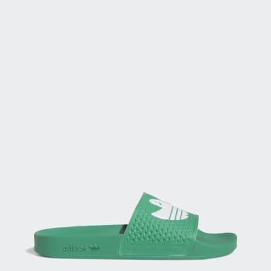 Stoel Blokkeren tijger Groen slippers | adidas NL