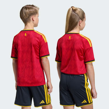 เสื้อฟุตบอลชุดเหย้า Belgium 26 สำหรับเด็ก