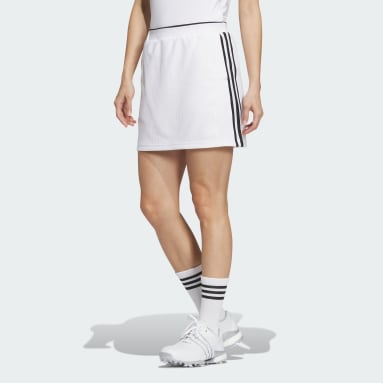 Women Golf White AEROREADY 3-Stripes Skirt