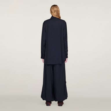 Y-3 Rayon Twill Wide Pants